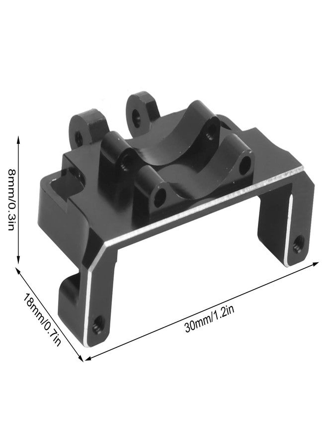 DAUERHAFT Aluminum Alloy Steering Servo Bracket for Axial SCX24 90081AXI00002 124 RC Car, Small Lightweight Wear Durable - Image 4