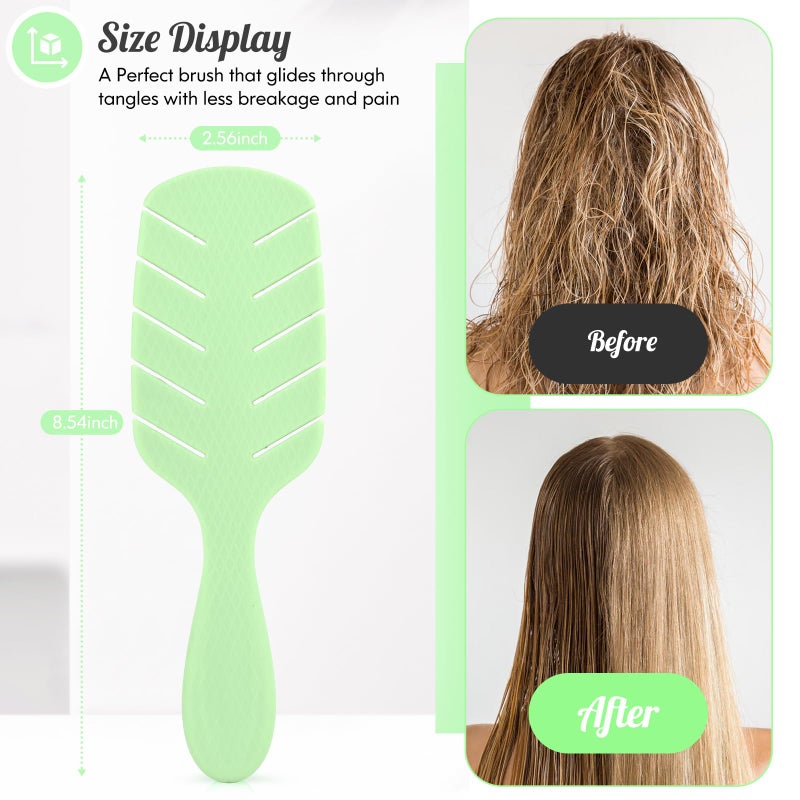 Sofmild Valentine's Day Gifts for Her Hair Brush for Women Girlfriend Wife Detangling Brush for Curly Thick Wet Dry Hair Easily No Pulling - Image 3