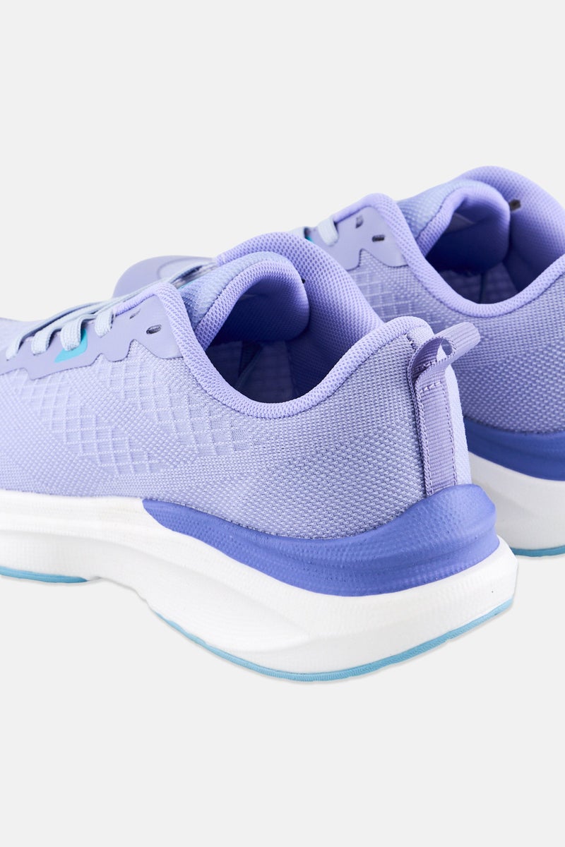 RBX أحذية جري نسائية مزودة بأربطة، بنفسجي - Image 2