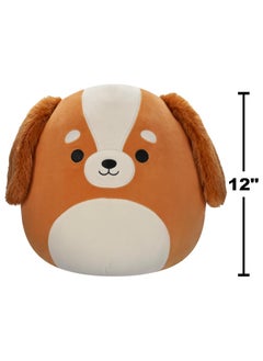 SQUISHMALLOW Squishmallows Ysabel The Brown and White Spaniel  - Image 2