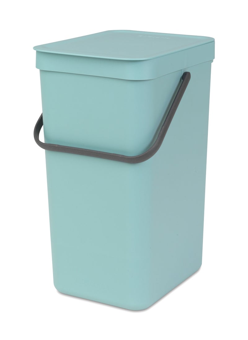 brabantia - سلة المهملات BRABANTIA Sort & Go، سعة 16 لترًا - نعناع - Image 1