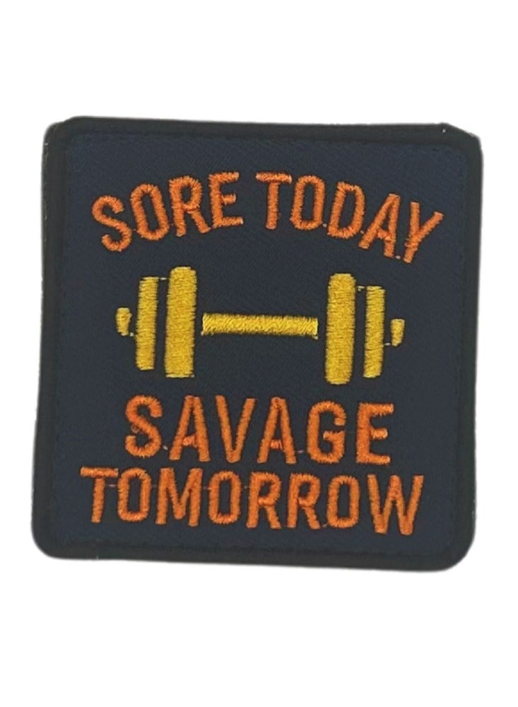 بروجكت نوماد لصاقة فيلكرو هوك Project Nomad، مجموعة تكتيكية رياضية SPORTS، جيم متعب/شرس للحقيبة/السترة، إكسسوارات تقنية للأطفال والكبار، لحقيبة المدرسة، لحافظة الأقلام، لحقيبة الجيم، هدية للرجال/النساء - Image 1