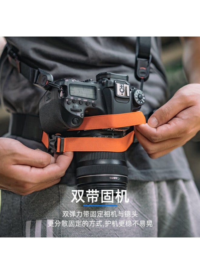 Surewo Camera Anti-shake Strap, Travel Shooting Safety Anti-shake Anti-scratch Auxiliary Photography Support Belt, Suitable For Canon Sony Nikon Fuji Dslr Accessories