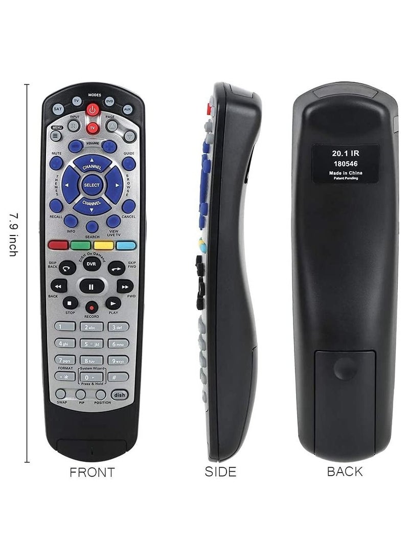 Generic - Universal Replacement Remote Control Compatible for Dish Network 20.1 IR Remote Control TV1 - Image 1