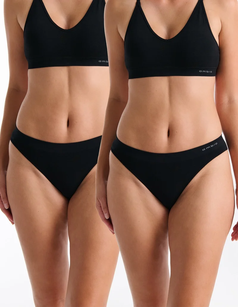 AMBRA Ambra Purebasics Bikini Brief 2 Pack
