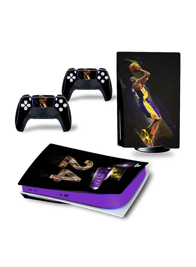 NIBEMINENT Console And Controller Decal Sticker Set For PlayStation 5 Disc Version