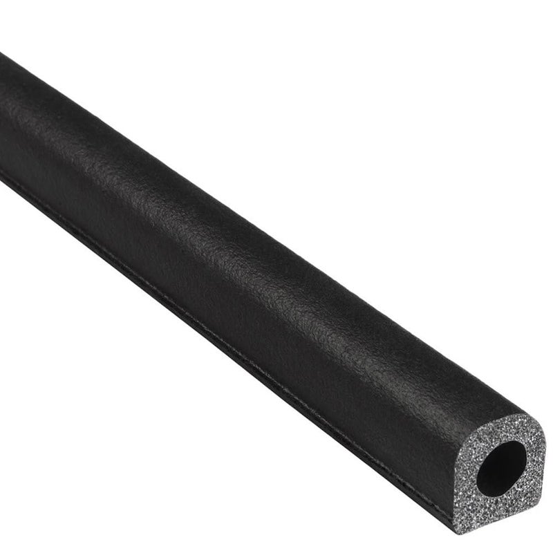 TrimLok DShaped Rubber Seal  50 Height 50 Width 25 Length  EPDM Foam Seal wHT General Acrylic PressureSensitive Adhesive  Weatherproofing for DoorsWindows on CarsTrucksRVsBoats