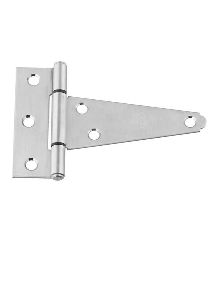 RACO RACO MS Steel Hinge T Type Heavy Duty Metal Hinges Ideal for External Use On Gate Doors Shed Doors and Barn Doors Pack Of 2 Pcs - Image 1