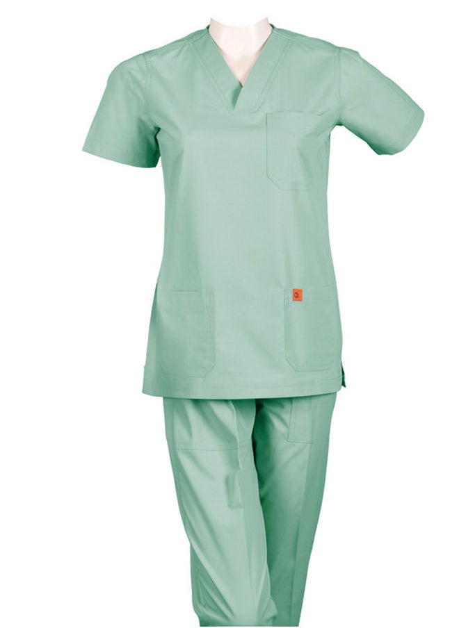 OXYGEN - Oxygen Unisex Scrub Set - Light Green B10C - Image 1
