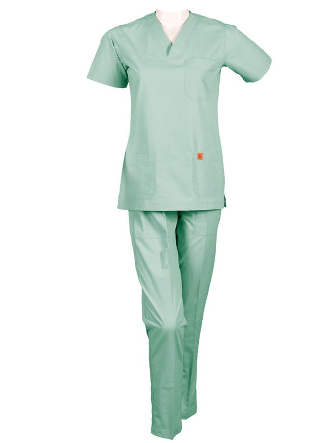 OXYGEN - Oxygen Unisex Scrub Set - Light Green B10C - Image 1