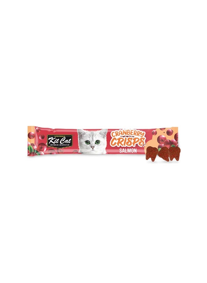 Kit Cat Cranberry Crisps Salmon Cat Treats - 20 g