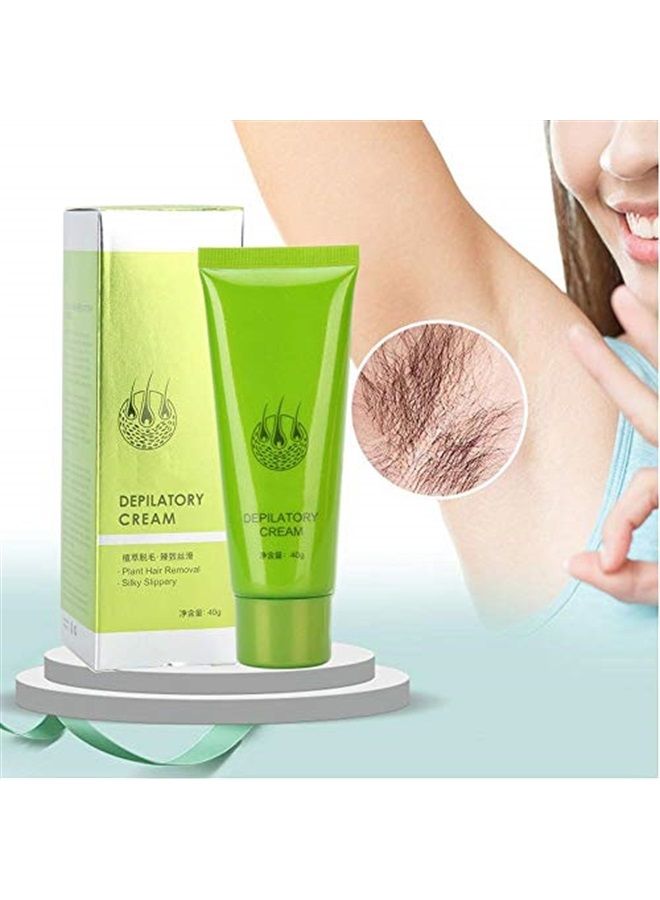ViaGasaFamido Hair Removal Cream, Premium Depilatory Cream Gentle Armpit Hair Remover for Women Men Legs & Body