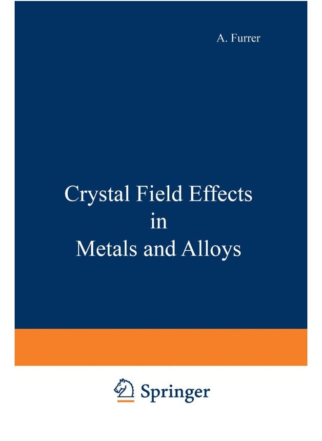null - Crystal Field Effects in Metals and Alloys - Image 1