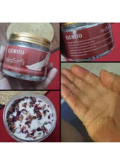 ESTAVITO Jelly Soothing Foot Bath With Rose Petals 300Gms | Repairs Cracked Heels And Softens Cuticles |  - Image 4