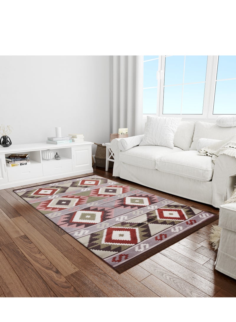 بيج هوم BiggHome SA1583B Reversible Rug for Indoor and Outdoor Use, 47.25 x 70.85-Inch - Image 5
