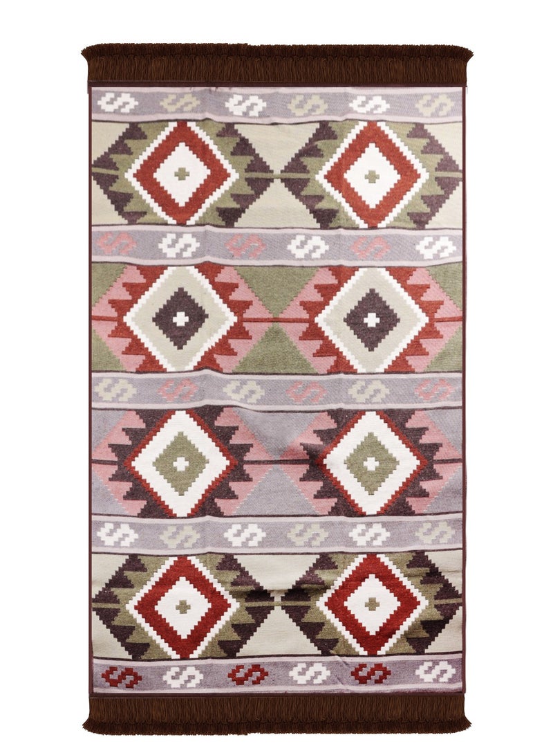 بيج هوم BiggHome SA1583B Reversible Rug for Indoor and Outdoor Use, 47.25 x 70.85-Inch - Image 3