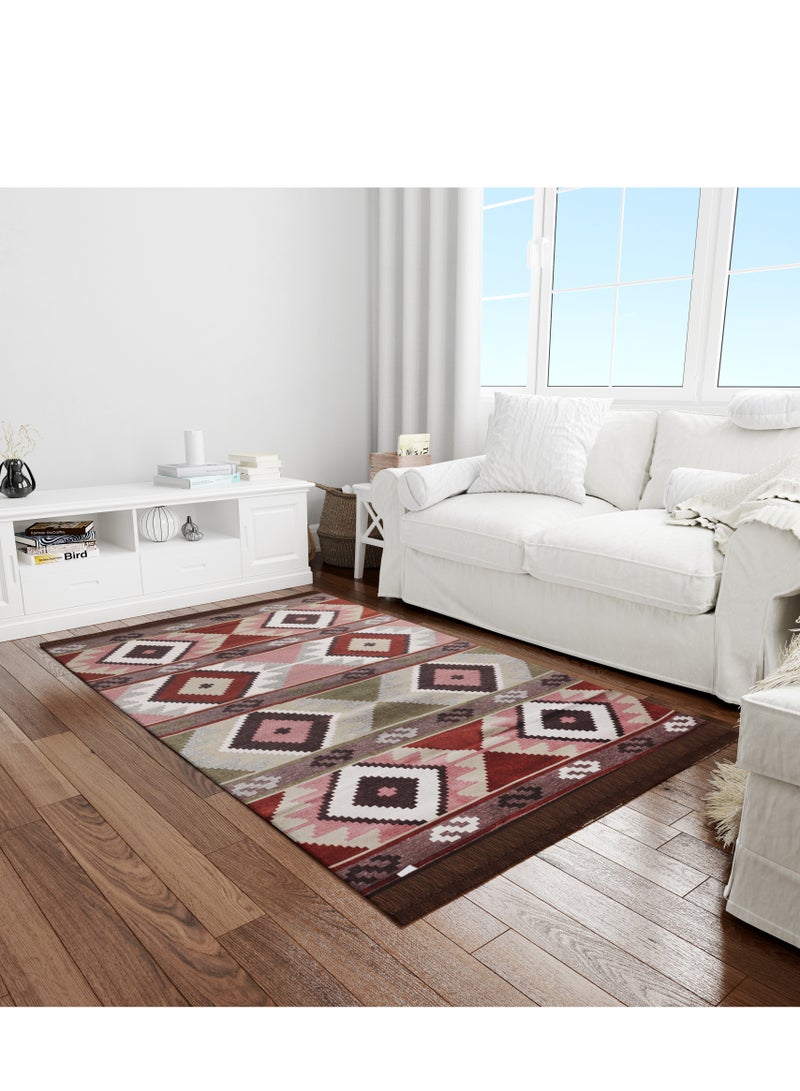 بيج هوم BiggHome SA1583B Reversible Rug for Indoor and Outdoor Use, 47.25 x 70.85-Inch - Image 1