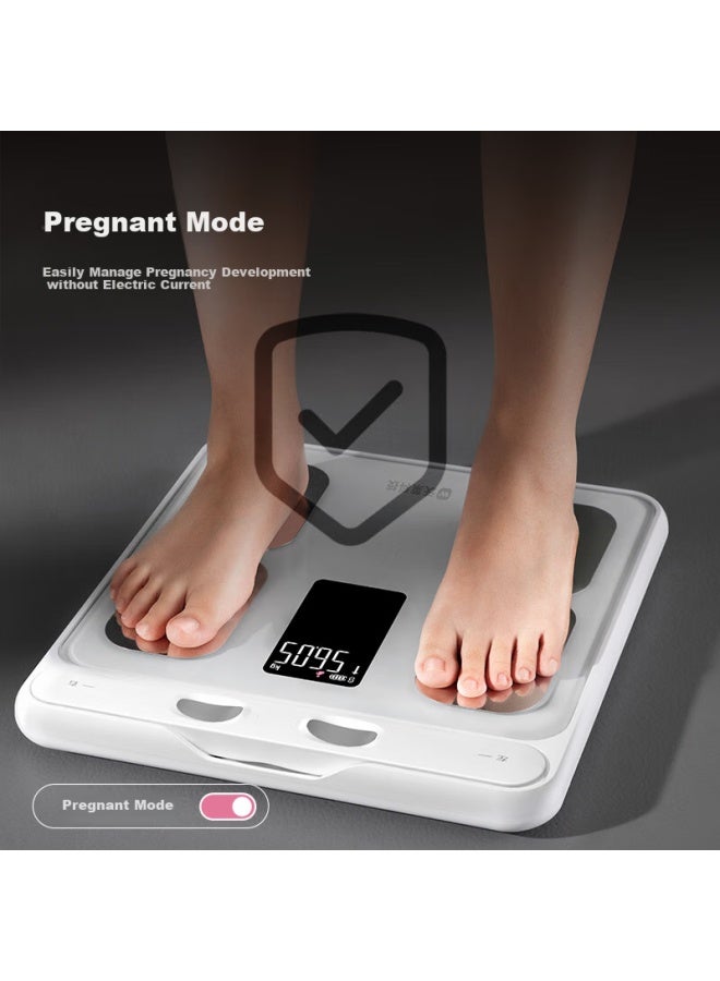 Icomon Wolai Body Fat Scale, High-precision Eight-electrode Smart Weight Scale, Gym-specific Electronic Scale, Self-contained App, Body Health Data Monitoring Body Fat Analyzer - Image 4