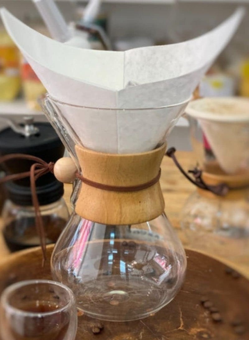 كيميكس كيمكس فلاتر قهوة ورقية مقاس 6 أكواب - Image 5