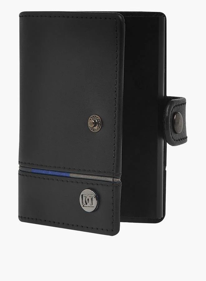 DUCHINI BLACK Men Bi-Fold Leather Automatic Card Holder for Men | Best Price UAE