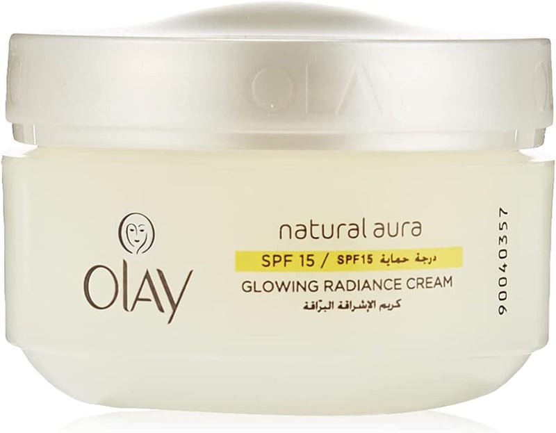 Olay Natural White Glowing Fairness Day Cream with SPF 15 50 g - Image 1