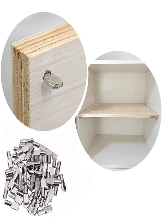 Tbestmax 120 Packs Shelf Pins, 5mm Shelf Support Pegs Spoon Shape Cabinet Furniture Tbestmax - Image 5