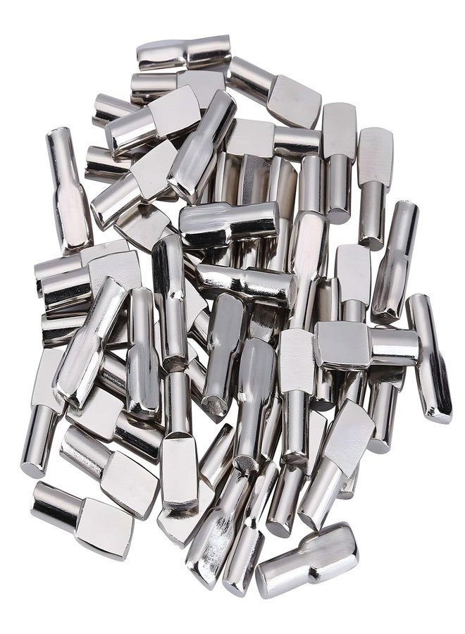 Tbestmax 120 Packs Shelf Pins, 5mm Shelf Support Pegs Spoon Shape Cabinet Furniture Tbestmax - Image 1