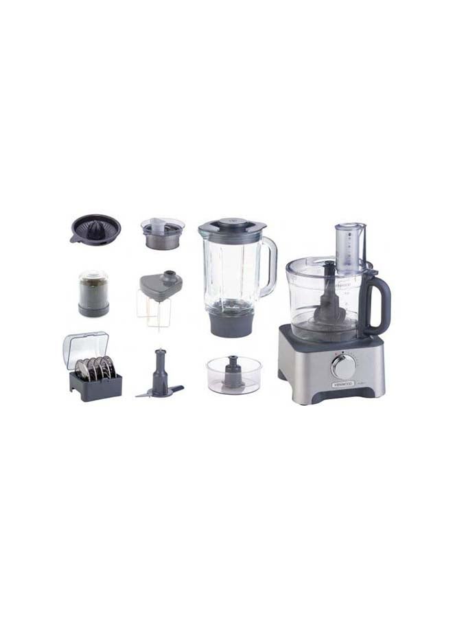 كينوود محضر طعام مزود بعدد 36 وظيفة 3 L 1000 W FDM788 فضي - Image 2