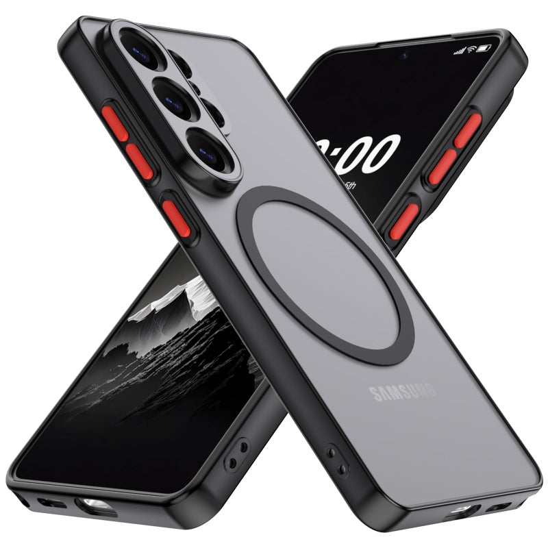 WATACHE Case for Samsung Galaxy S26 Ultra Case Shockproof Heavy Duty S26 Ultra Protective Cover for Galaxy S26 Ultra 5G 2026 - Black - Image 1