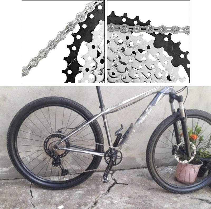 klarako 8 9 10-speed multiple freewheel, 11-25T/46 tooth Bike High Strength Anti-rust Flywheel Cassette Gear Sprocket Replacement Bicycle Repair Parts - Image 2