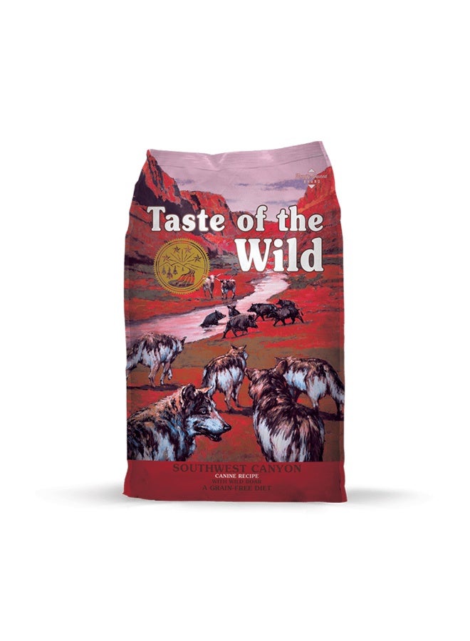 Taste of the Wild طعم البرية وصفة الكلاب من كانيون الجنوب الغربي - 2 كجم