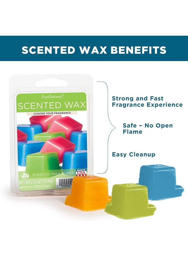 ScentSationals Scentsationals Wax Melts, Wax Cubes Strong Scent - Pumpkin Apple Muffins - Long Lasting Scented for Warmer, 10oz (24-Cubes)  - Image 2
