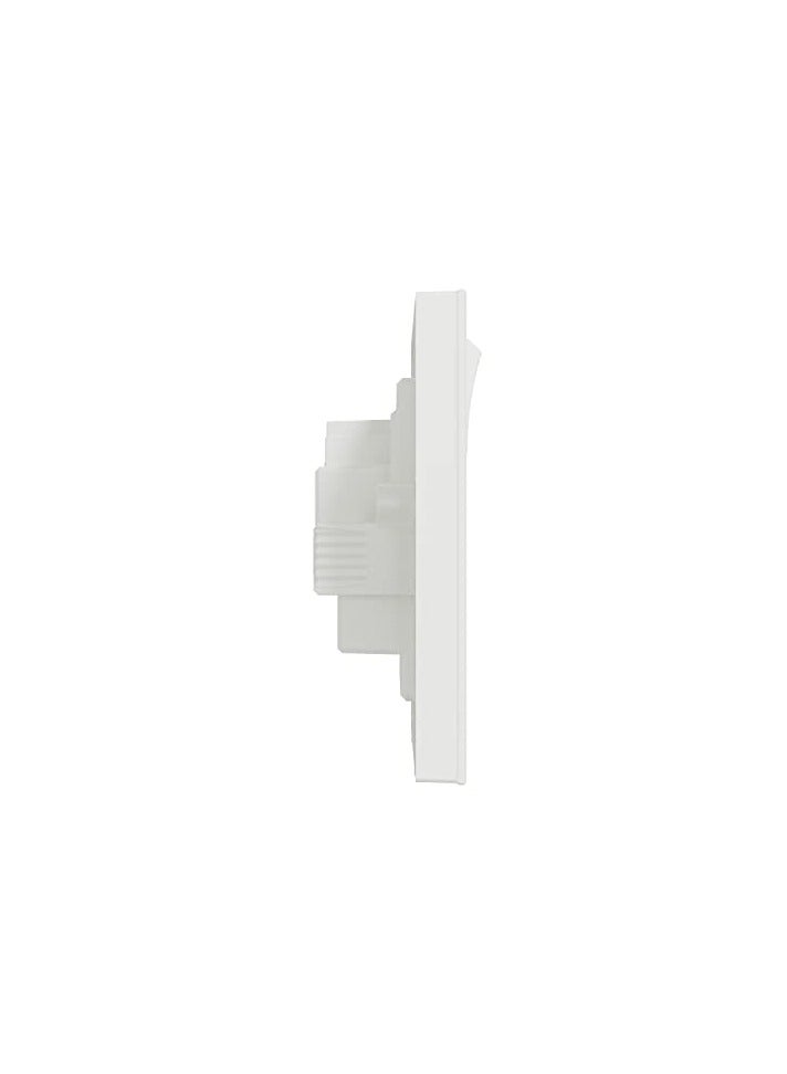 Schneider Schneider Electric AvatarOn C, Switched Socket, 13A 250V, 2 Gangs, White  - Image 3