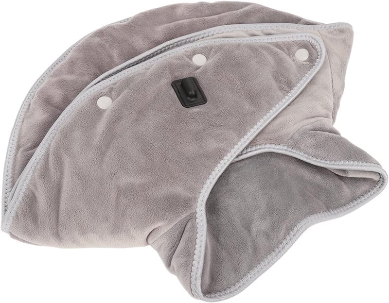 klarako USB Neck Shoulder Heating Pad, 3 Levels Temp Timing Relaxing Wearable Electric Neck Shoulder Heating Pad, Electric Neck Heated Pad for Back Abdomen - Image 3