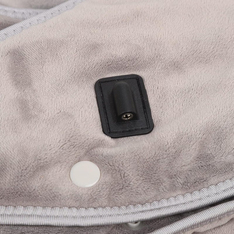 klarako USB Neck Shoulder Heating Pad, 3 Levels Temp Timing Relaxing Wearable Electric Neck Shoulder Heating Pad, Electric Neck Heated Pad for Back Abdomen - Image 5
