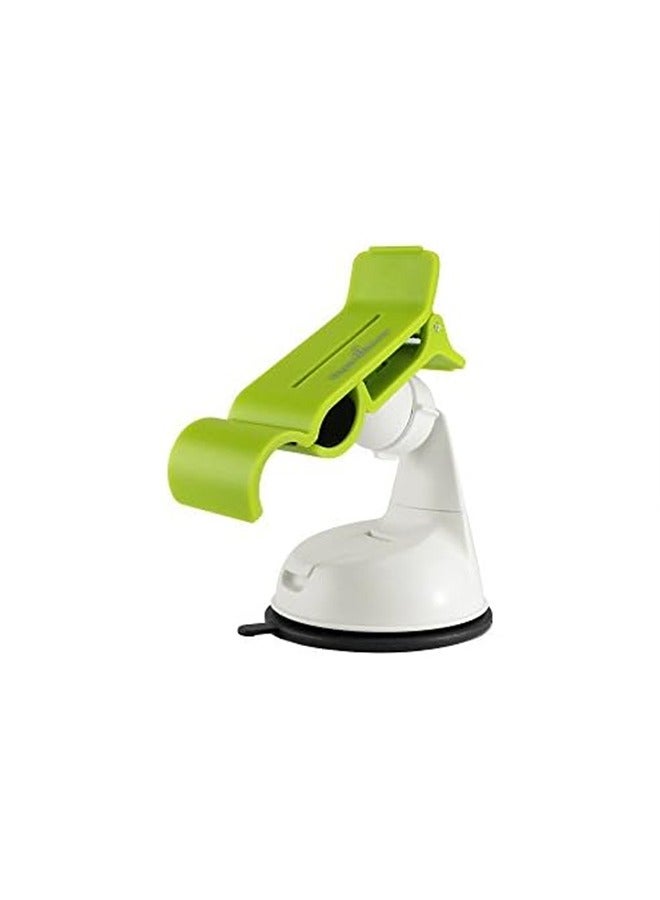 حامل هاتف على الزجاج الأمامي للسيارة - أخضر