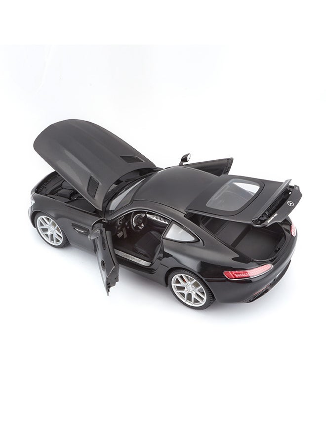 Maisto 1:18 Special Edition Mercedes AMG GT Matte Black Officially Licensed Scaled Replicas of Collectible Diecast Metal Models with Exquisite Interior and Exterior Detailing for All Age.  - Image 5
