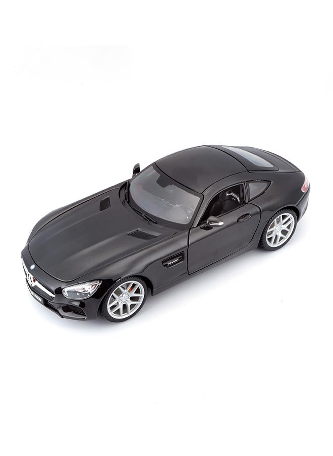 Maisto 1:18 Special Edition Mercedes AMG GT Matte Black Officially Licensed Scaled Replicas of Collectible Diecast Metal Models with Exquisite Interior and Exterior Detailing for All Age.  - Image 3