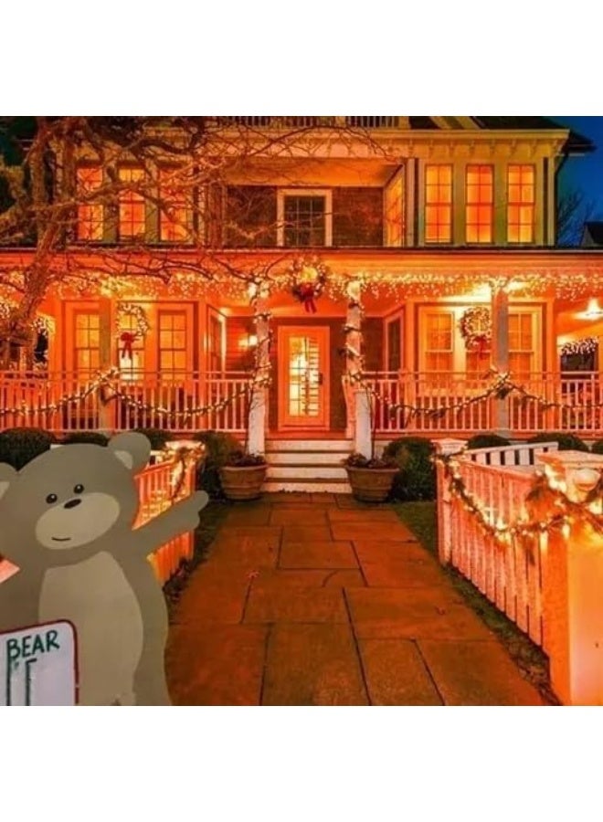 Home Care 20 Meter Warm White LED Christmas String Lights â€“ Indoor Outdoor Decorative Fairy Lights for Home, Garden, Parties, Diwali & Christmas Decor - Image 2