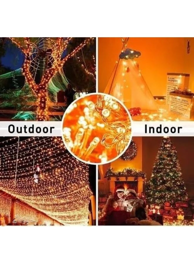 Home Care 20 Meter Warm White LED Christmas String Lights â€“ Indoor Outdoor Decorative Fairy Lights for Home, Garden, Parties, Diwali & Christmas Decor - Image 3
