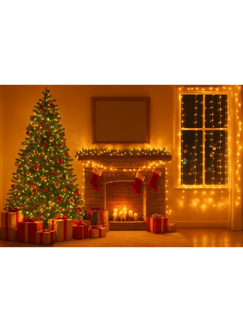 Home Care 20 Meter Warm White LED Christmas String Lights â€“ Indoor Outdoor Decorative Fairy Lights for Home, Garden, Parties, Diwali & Christmas Decor - Image 4