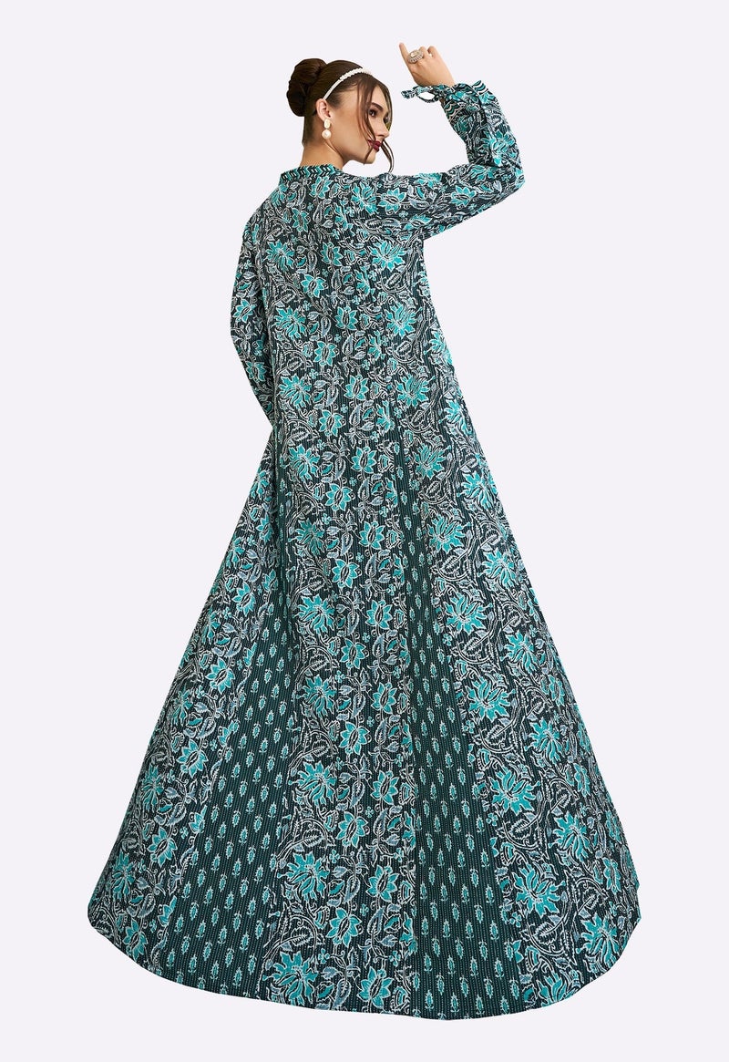 Sara Arabia Flora Maxi Jalabiya - Image 2
