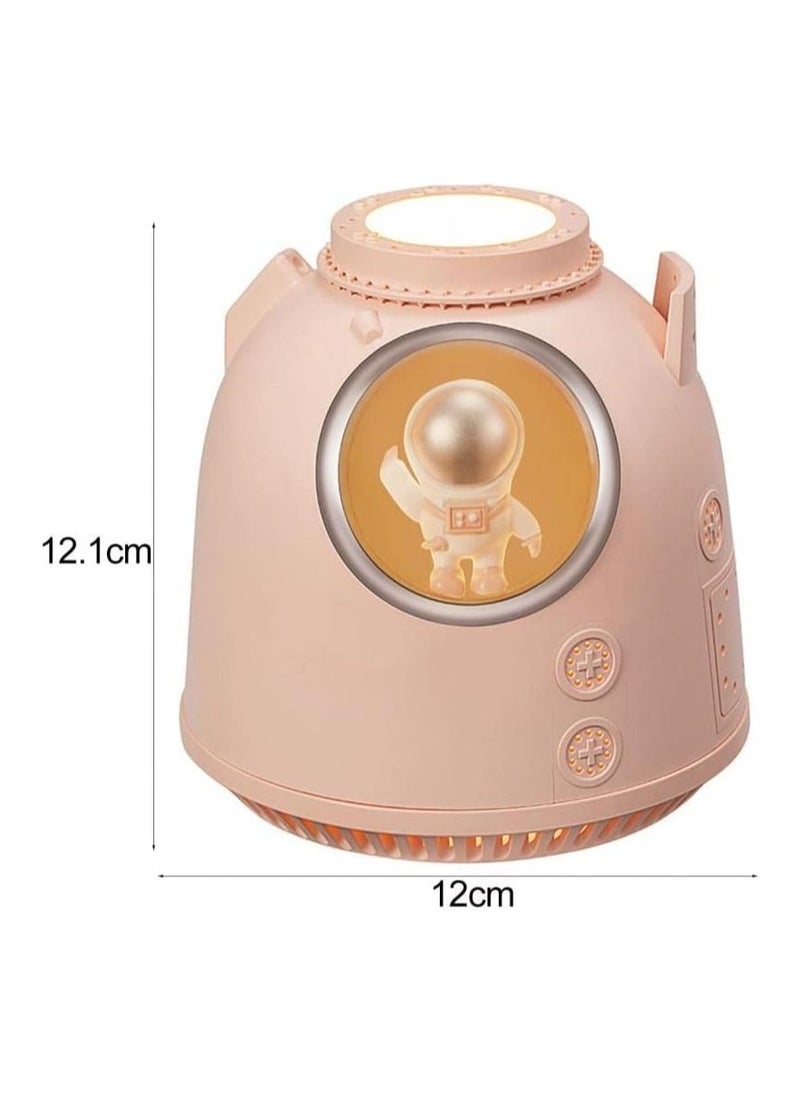 Astronaut Capsule Style Ultrasonic Humidifier with LED Light 260ml  - Image 2