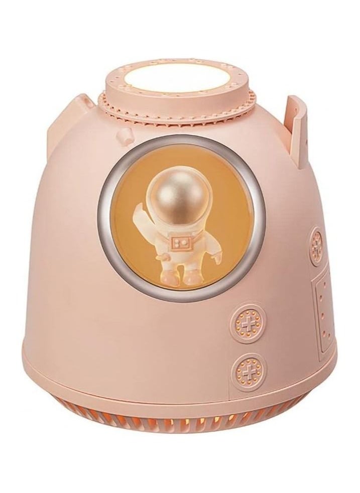 Astronaut Capsule Style Ultrasonic Humidifier with LED Light 260ml  - Image 1