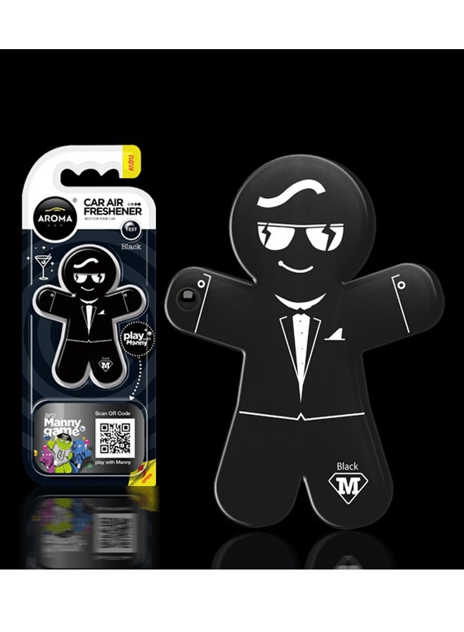 Aroma Long Lasting Car Air Freshener Play Manny 4pcs Value Pack Assorted Scent - Image 5