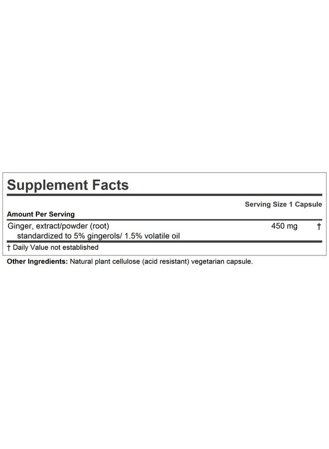 Andrew Lessman Ginger 450180 Capsules Soothing Relief For Joints And Digestion. Pure Natural Powerful Protective Properties. Antiaging And Antioxidant Properties. No Additives - Image 3