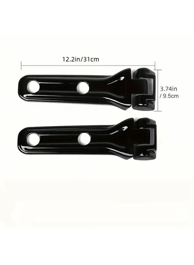 Blue Tailgate Hinge Cover Trim 2pcs For JL Truck Bed Durable Appearance Enhancement - Image 4