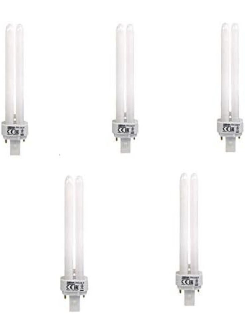 OSRAM Osram Long Lasting Home Decorative and Durable Fluorescent Lamp Track & Recessed 2 Pin CFL Bulb - 26 Watts (Pack Of 5)- Daylight - Image 2