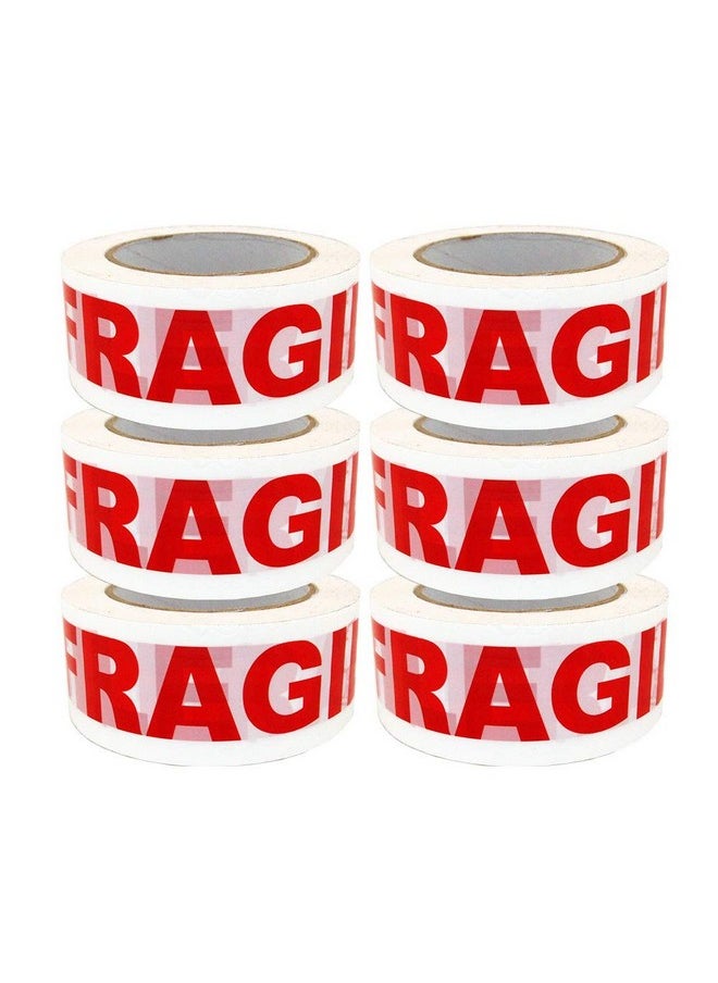 Progo Fragile Handle With Care Packing Shipping Carton Box Sealing Tape 2 Inch X110 Yards. (6)  - Image 1