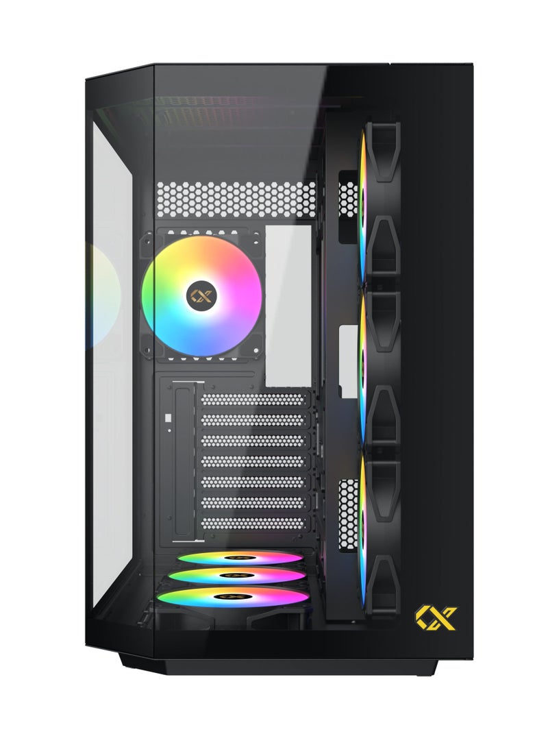 GCC GAMERS Flame Gaming PC (Core I7-14700K, 32GB RAM, RTX 507012GB GPU, Liquid Cooler, WiFi,  Windows 11)  - Image 3